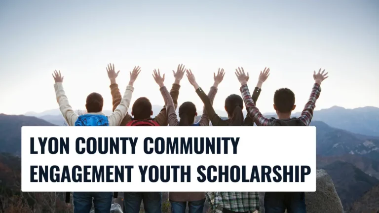 Lyon County Community Engagement Youth Scholarship